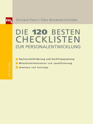 cover image of Die 120 besten Checklisten zur Personalentwicklung
